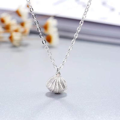 S925 Silver Sweet Pearl Shell Necklace